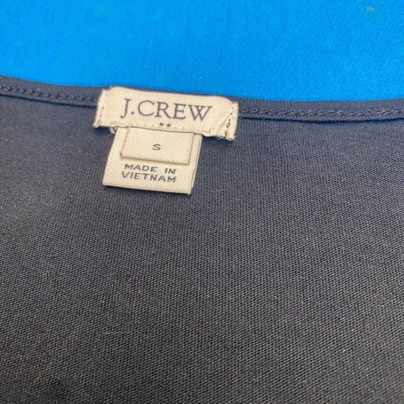 J. Crew Black Tunic with Ruffled Sleeves dress - Picture 3 of 6